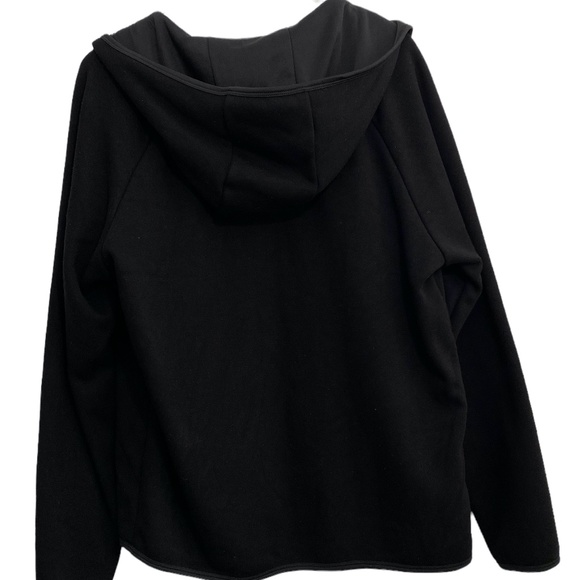 01;.ALGO PERFORMANCE BLACK ZIPPER SWEAT SHIRT HOODIE JACKET SIZE XL - Picture 4 of 13